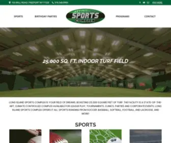 Longislandsportscomplex.com(Long Island Sports Complex) Screenshot