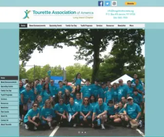 Longislandtourette.org(Long Island Tourette Association's mission) Screenshot