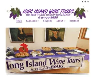 Longislandwinetours.com(Long Island Wine Tours) Screenshot