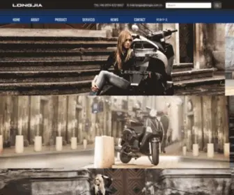 Longjia.com.cn(Ningbo Longjia Motorcycle Co) Screenshot
