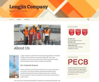 Longjinco.com(Together We Do It Better) Screenshot