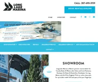 Longlakemarine.com Screenshot