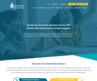 Longleafsolutions.com(Illuminate Education) Screenshot