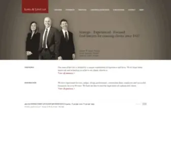 Longlevit.com(Long & Levit LLP) Screenshot