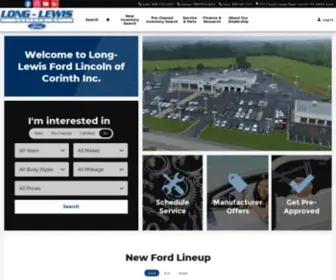 Longlewiscorinth.com(Long-Lewis Ford Lincoln of Corinth Inc) Screenshot