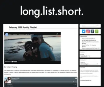 Longlistshort.com(Longlistshort) Screenshot