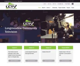 Longmeadowtv.org(Longmeadow Community Television) Screenshot