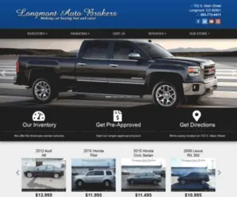 Longmontautobrokers.com(Longmontautobrokers) Screenshot