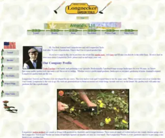 Longneckertools.com(Gibsonville NC Garden Products) Screenshot