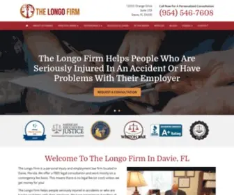 Longofirm.com(The Longo Firm) Screenshot