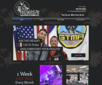 Longoriastacticalmartialarts.com(Martial Arts) Screenshot