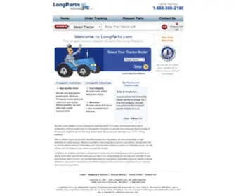 Longparts.com(All States Ag Parts) Screenshot