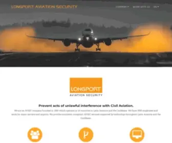 Longportsecurity.com.co(Longport Aviation Security) Screenshot