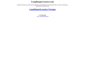 Longrangelocators.com(Dowse) Screenshot