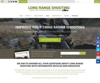 Longrangeshooting.org(You can become a better Long Range Shooter) Screenshot