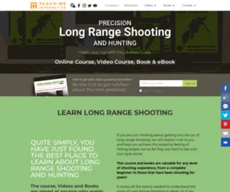 Longrangeshootingbooks.com(Long Range Shooting Online Courses) Screenshot