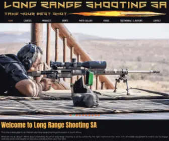 Longrangeshootingsa.com(Long Range Shooting Courses South Africa) Screenshot
