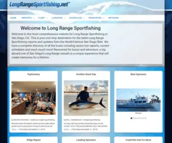 Longrangesportfishing.net(Long Range Sportfishing) Screenshot