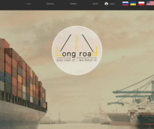 Longroadlogistics.com(Longroadlogistics) Screenshot