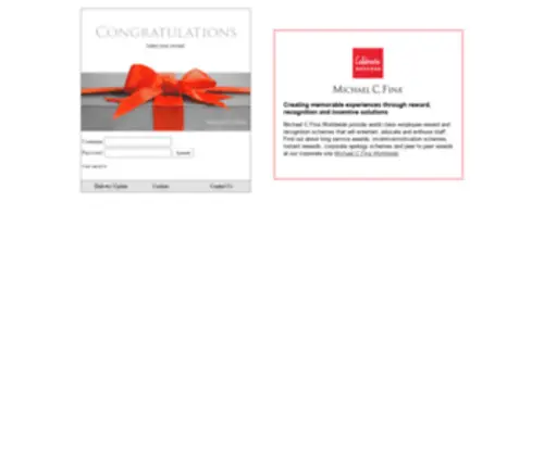 Longservice.com(Long service loyalty awards) Screenshot