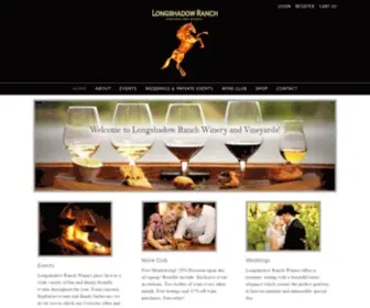 Longshadowranchwinery.com(Buy California Wine Online) Screenshot