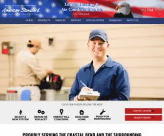 Longsheatingandairconditioning.com(Long’s HTG & AC Inc) Screenshot