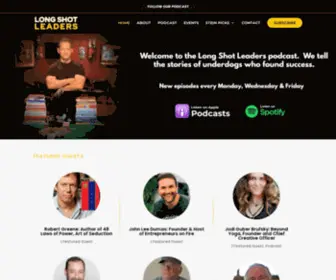 Longshotleaders.com(Best Entrepreneur Podcasts) Screenshot