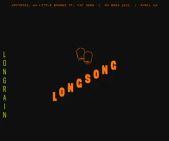 Longsong.com.au(Longsong) Screenshot