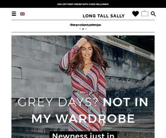 Longtallsally.com(Tall Clothing) Screenshot