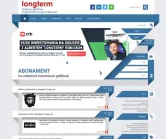 Longterm.pl(DÅugoterminowy gracz gieÅdowy) Screenshot