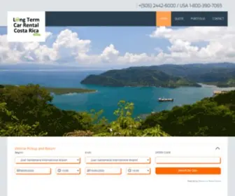 Longtermcarrentalcostarica.com(Long Term Car Rental in Costa RicaLong Term Car Rental in Costa Rica) Screenshot
