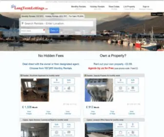 Longtermlettings.com(Long term rentals) Screenshot