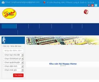 Longthuanphat.com(BẤT ĐỘNG SẢN LONG THUẬN PHÁT) Screenshot