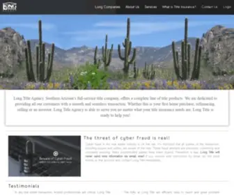 Longtitle.com(Arizona Title Services and Title Insurance) Screenshot