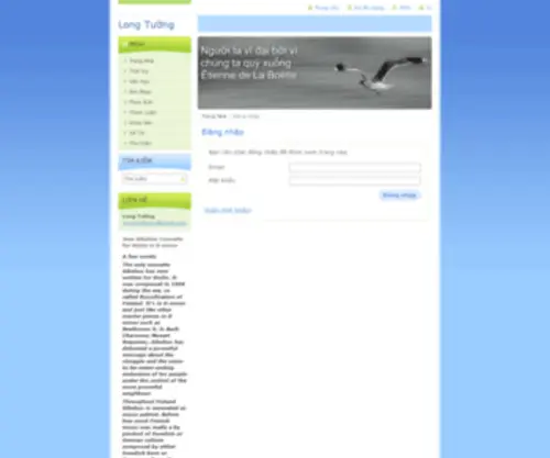 Longtuong.net(Đăng nhập) Screenshot