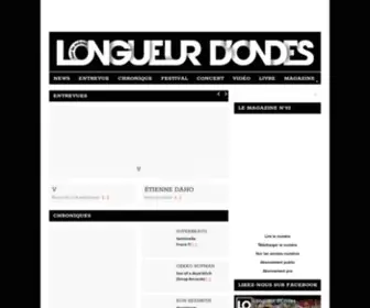 Longueurdondes.com(Longueur d'Ondes) Screenshot