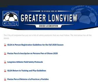 LongViewsoccer.com(Greater Longview Soccer Association) Screenshot