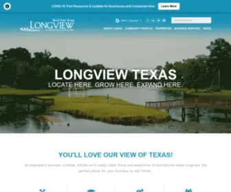 LongViewusa.com(Longview Texas Economic Development Corp) Screenshot