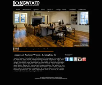 Longwoodantiquewoods.com(Longwood Antique Woods) Screenshot