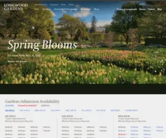 Longwoodgardens.org(Longwood Gardens) Screenshot