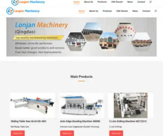 Lonjanchina.com(Lonjan Machinery) Screenshot