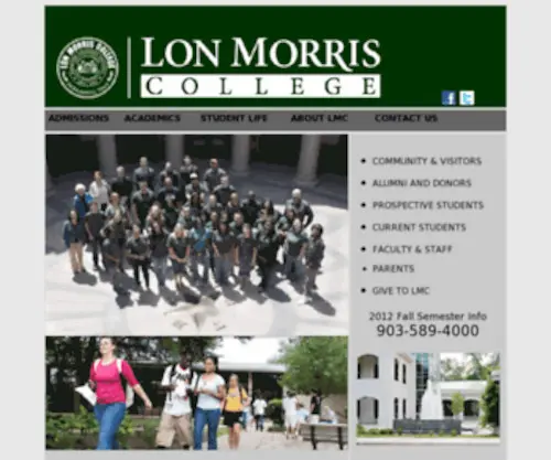 Lonmorris.edu(Lonmorris) Screenshot