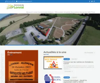 Lonrai.fr(Accueil) Screenshot