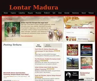 Lontarmadura.com(Merawat Tradisi Membesarkan Budaya) Screenshot