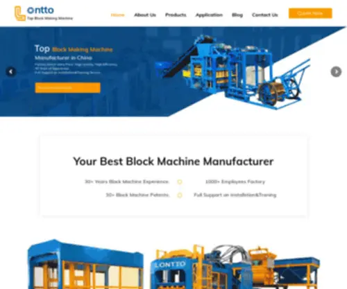 Lontto.com(Brick & Block Making Machine) Screenshot