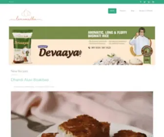 Lonumedhu.com(Food in Maldives) Screenshot