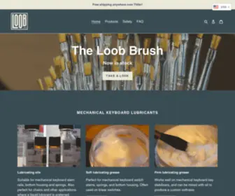 Loob.no(High performance technical lubricants) Screenshot