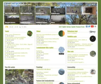 Looduskalender.ee(Looduskalender) Screenshot