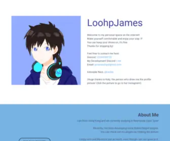 Loohpjames.com(Loohp's Space) Screenshot