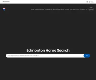 Look4Edmontonhomes.com(Look 4 Edmonton Homes) Screenshot